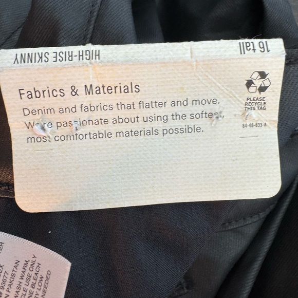 ❤️3/$30 a.n.a High Rise Skinny Dark Rinse Denim Jeans NWT - Picture 12 of 12